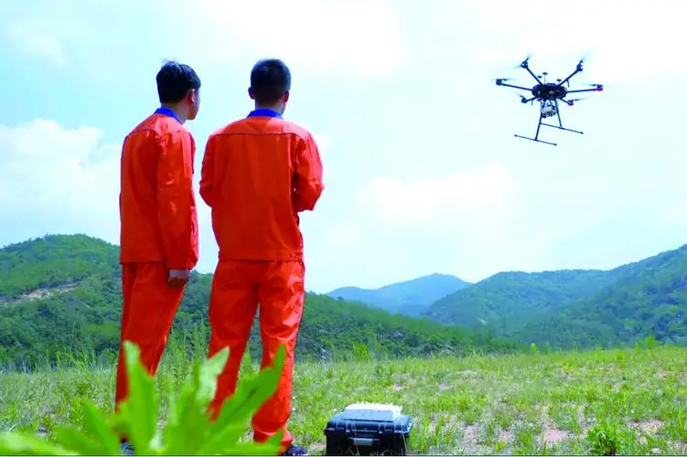 平安无人机倾斜摄影巡检拍摄